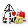 I Love Me Insulated Lunch Bag for Women Children Portable Food Boxes Thermal Lunch Box Tote
