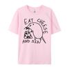 Eat Cheese And Sin T-shirts Casual Luxury Designer T-Shirts For Men Retro Top T-Shirt Normal Tees Cool