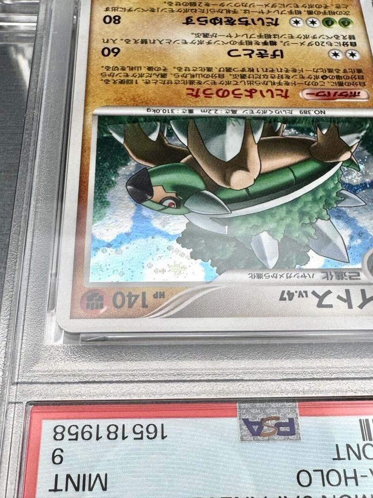 Pokémon TCG Torterra Fierce Battle in the Sky Trading Card Holo [PSA9] DP - Game, 2008