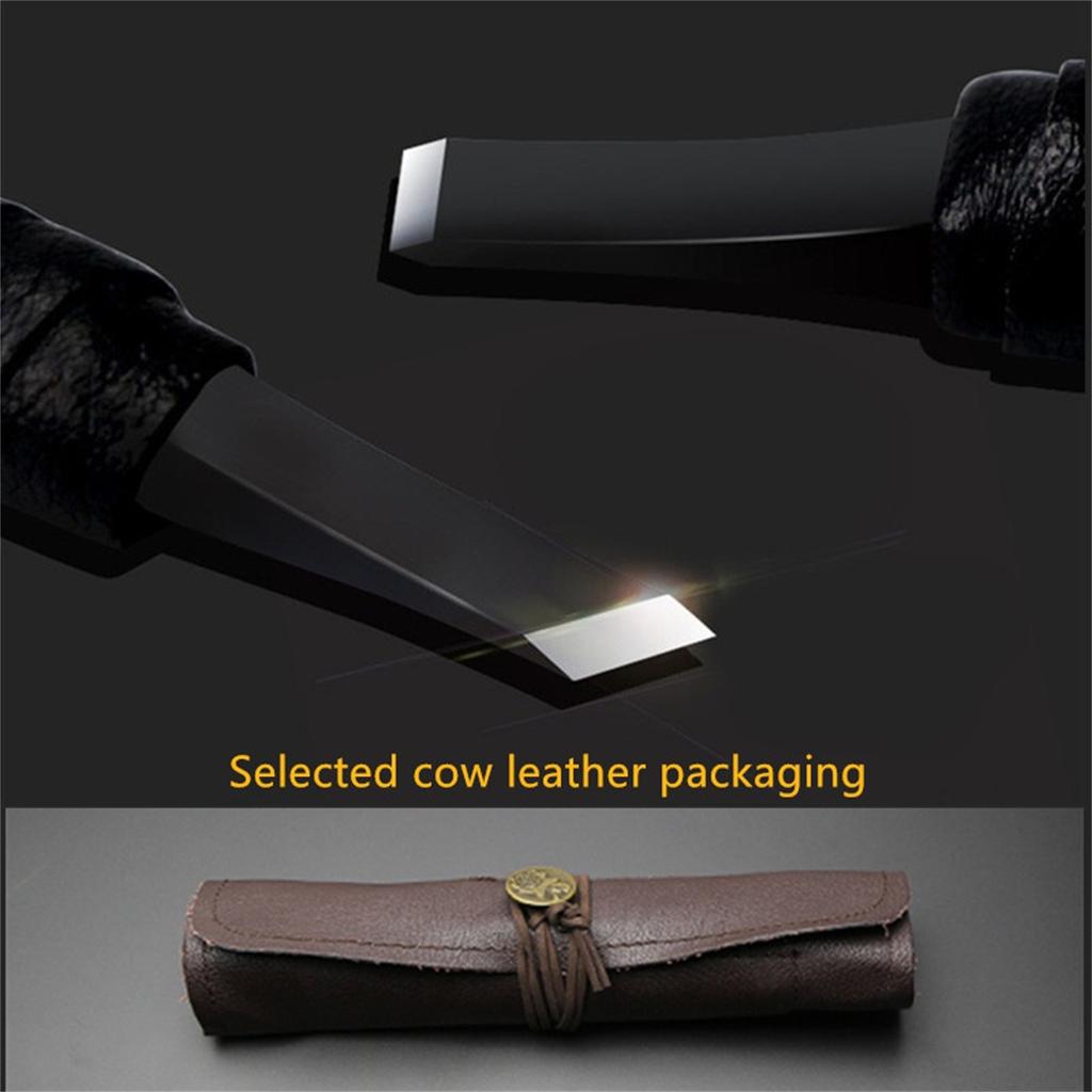 10pcs Carving Hand Tools Set Professional Tungsten Steel Carving Chisel-set Woodworking Carving Tool