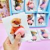 Yousheng 30Pcs 3D Elastic Belly Dog Sticker Anxiety Stress Relief Cartoon Dog Decal with Fat Tummy Pinch Belly Puppy Toy DIY Self-adhesive Animal