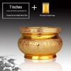 Ceramic Indoor Incense Burner for Buddhist Offerings - Small Holder for Living Room or Buddhist Hall.