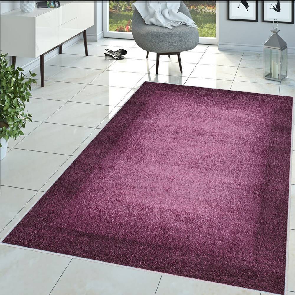 

Домашний моющийся ковер с принтом Eliana LNA1466 50x80 фиолетовый