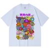 230 Gsm 100% Cotton One Piece V52 Devil Fruits Print Unisex Heavy Cotton T Shirt