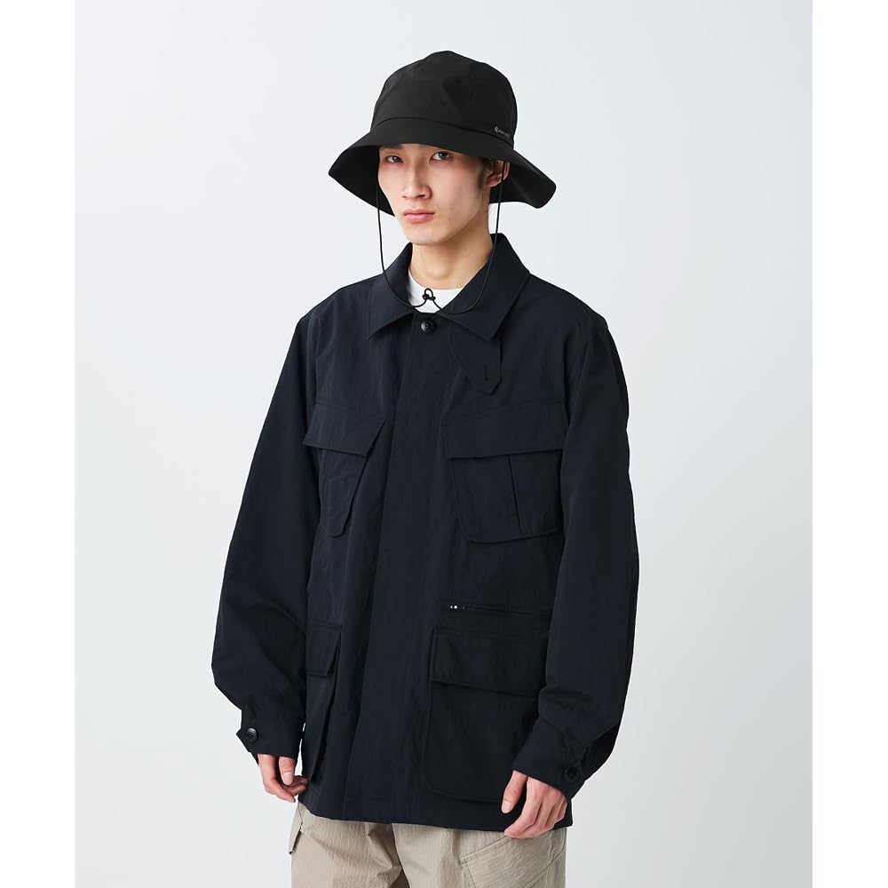 Snow Peak Nylon Washer Jacket JK-26SU006 Charcoal Unisex Lightweight Outerwear Size L