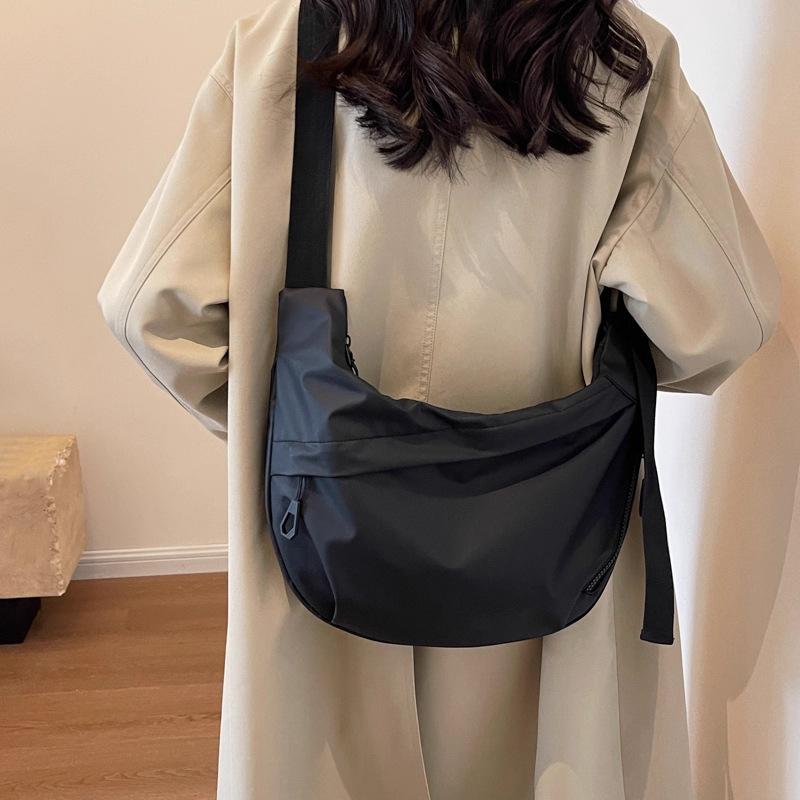 Bag Women'S Bag Crossbody Bag Large Capacity Fashion Commuter Tote Bag Oxford Cloth Dumpling Bag