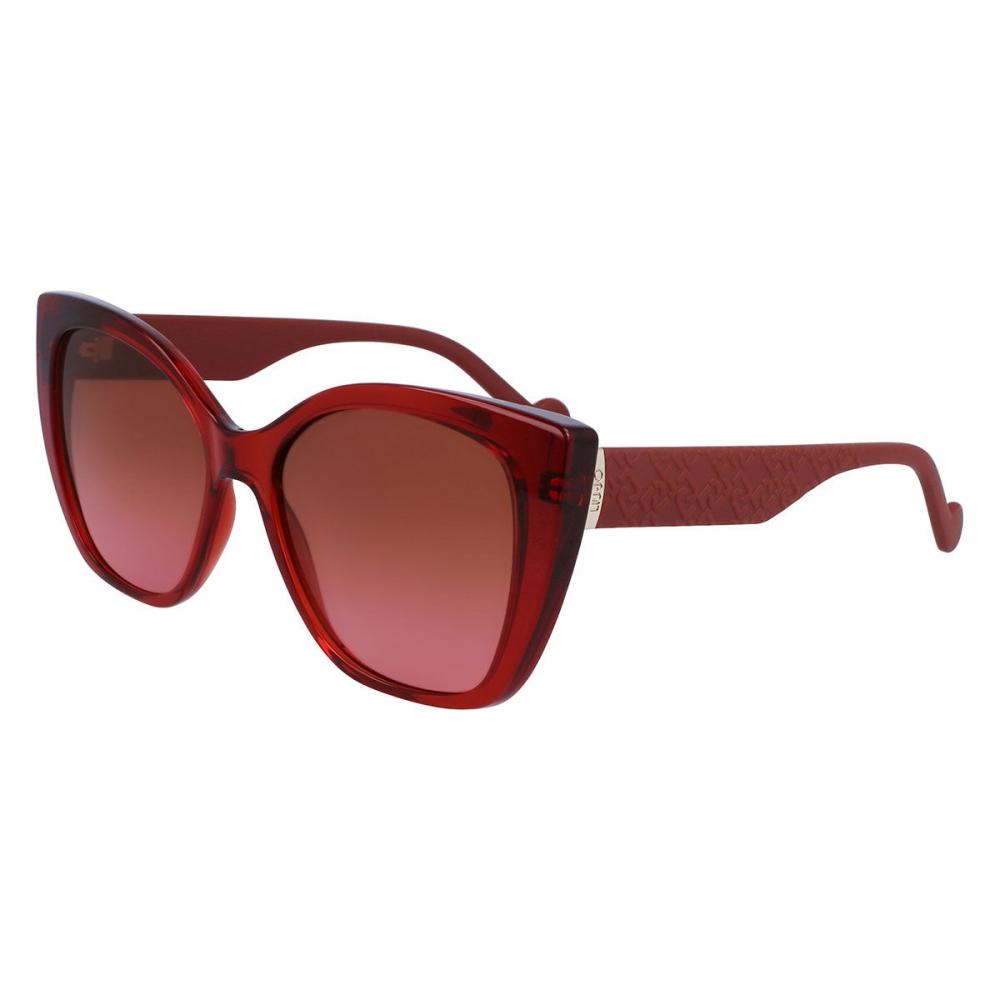 

Liu Jo Lj766s 600 Women Sunglasses Transparent Red/56