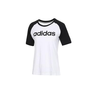 Round Neck Casual Short Sleeve T-Shirt Women Tops White DW7947