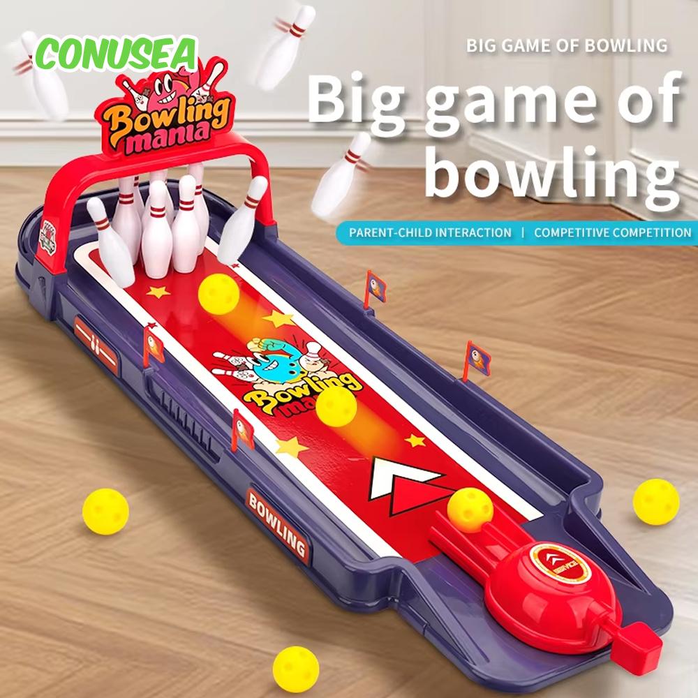 Tischbowling Kinderparty Brettspiele Indoor Ballsportarten Doppelkampf Lernspielzeug Eltern-Kind Interaktiv Kinderspielzeug
