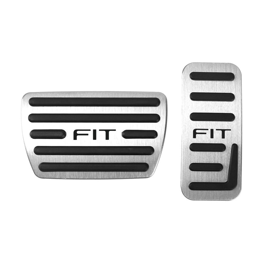 KOKATO Honda Fit GR Series 2020~ Aluminum Pedal Cover, Brake Pedal, Anti-Slip, Interior, Custom