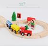 Thomas Magnetic Wooden Train Set: Educational Electric Toy Locomotive for Kids