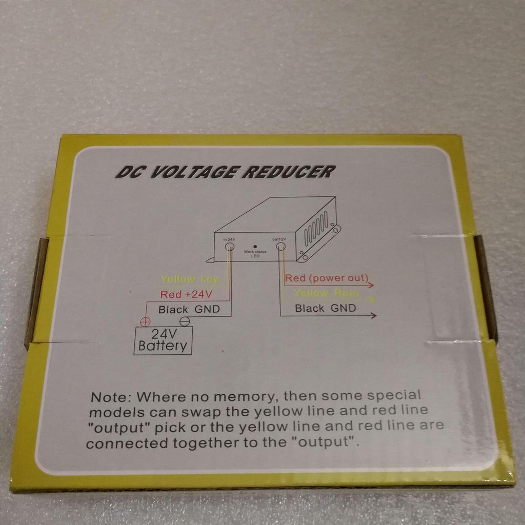 High-Power 20A Vehicle-Mounted Converter: Converts 24V to 12V with Memory Function for Passenger and Freight Vehicles