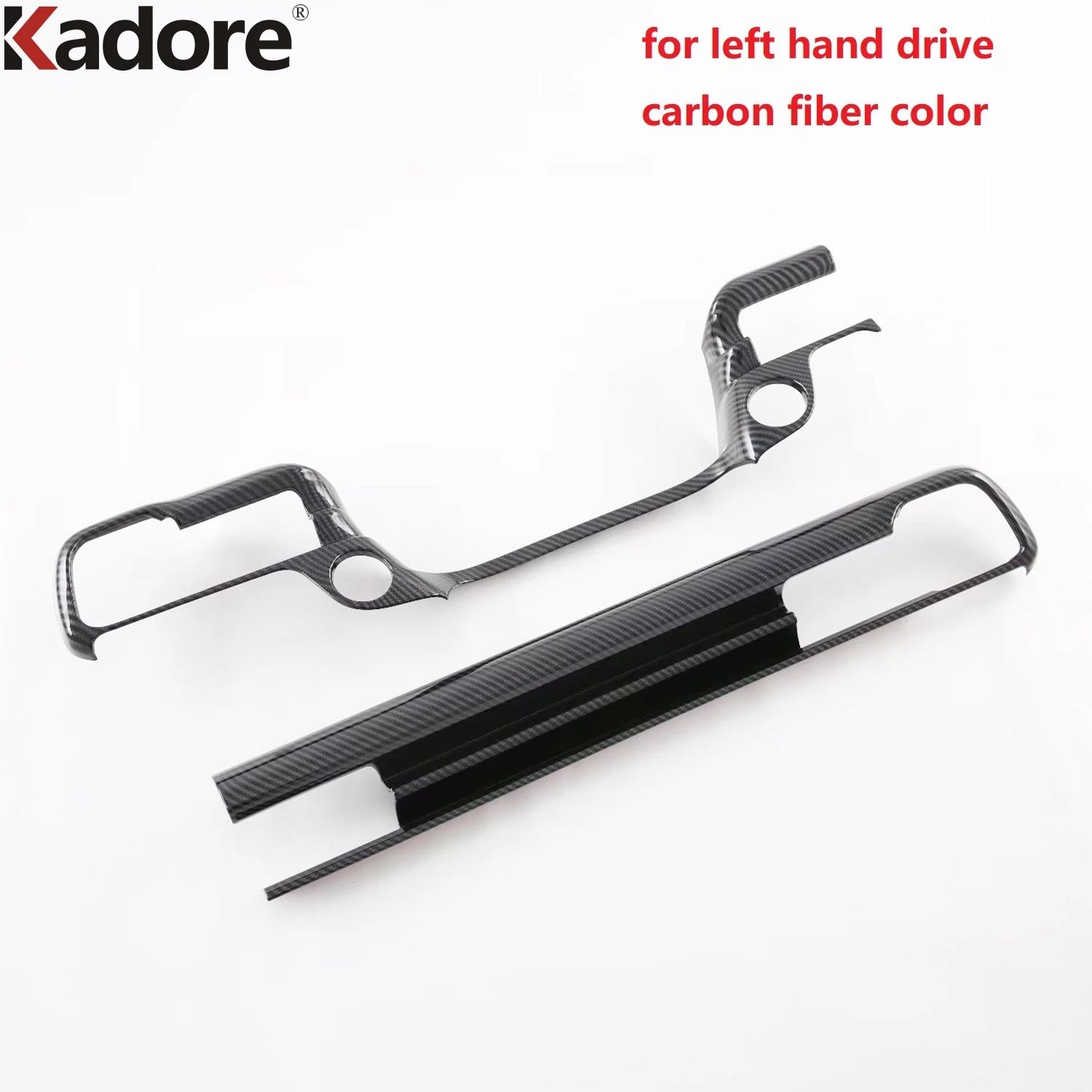 

Car Center Console Dashboard Panel Cover Trim For Honda HR-V e:HEV e:Ny1 RV5 Vezel -2024 Carbon Fiber Inteiror Accessories left hand drive 1