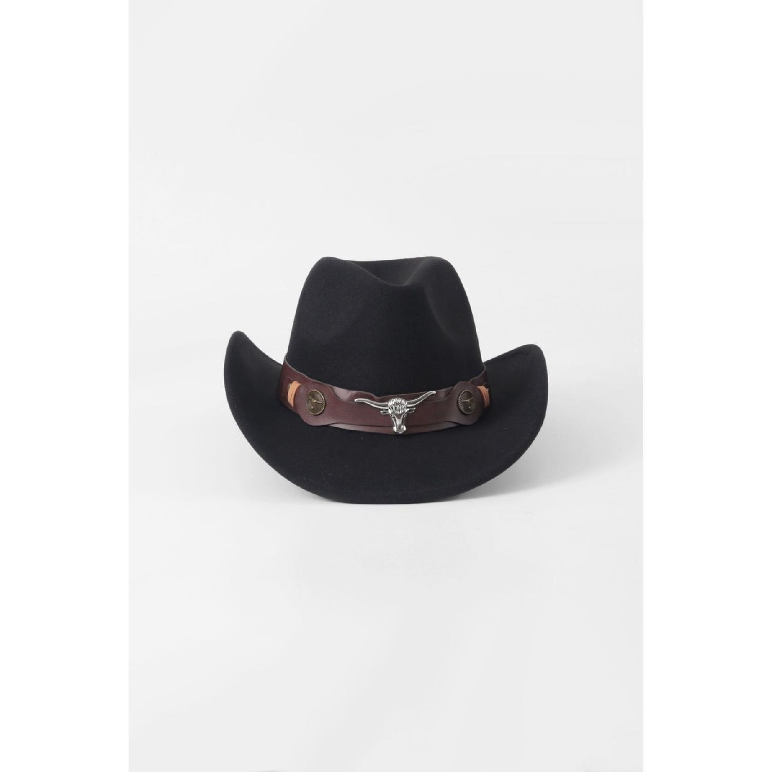 

Ковбойская шляпа Fedora - черный