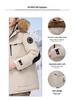Harbin Snow Town Winter Parkas: Thickened Cold Protection Couple's Workwear for Men & Women