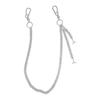 Retro Punk Style Waist Chain Fishbone Design Body Jewelry 78cm Length Metal Texture Suitable for Daily Wear and Concerts