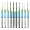 Milling Cutter Cutting Bit Carbide Corn End Effective Engraving Bit For CNC PCB For Plastic Router 10* Useful 10pcs