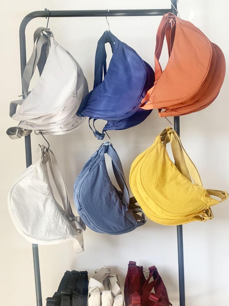 U-Style 2025 Women's Trendy Nylon Dumpling Crossbody Bag - Lightweight, Versatile, Small Shoulder Bag