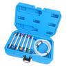 7pcs Brake Bleeder Wrench Set 7 8 9 10 11 12mm Brake Bleeding Wrench Kit with Check Valve Hose for Vehicles