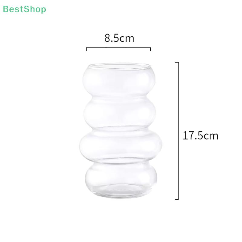 1 Stück Glas Spiralvase Skandinavische Blumendekoration Küche Wohnzimmer Schlafzimmer Haus Tisch Hochzeit Dekorationsvase