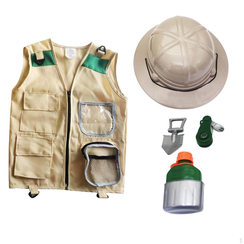 Backyard Adventure Costume Sets for Kids with Camping Gear Included