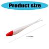 Soft Lure 17.5cm 18g Artificial Swimbait Forked Tail Fishing Lure Elastic Baits Fishing Tackle Accessories