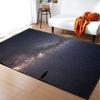 Starry Sky Carpet Feather Wind Bedroom Floor Mat