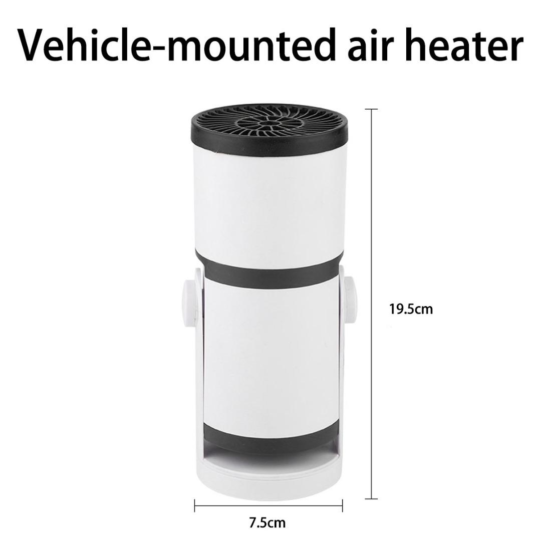 

Pdtoweb 12/24V Автомобильный электрический обогреватель Нагреватель Вентилятор Теплый воздух Воздуходувка Перегородка Размораживатель Демистер