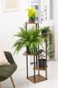 PALACE metal standing flower stand - black stand for 5 flowerpots