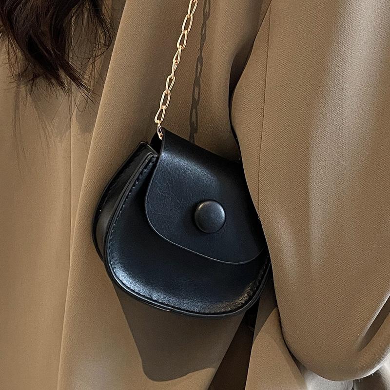 Premiumowa Mini Torba Siodłowa Damska Modna Torba Kurierska Damska Styl Zagraniczny Wszechstronna Koperta z Czerwonym Ustnikiem