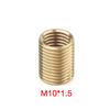 Shift Knob Adapters Shift Applicable To M12x1.25 Shift Knob 3Pc Brand Gold New