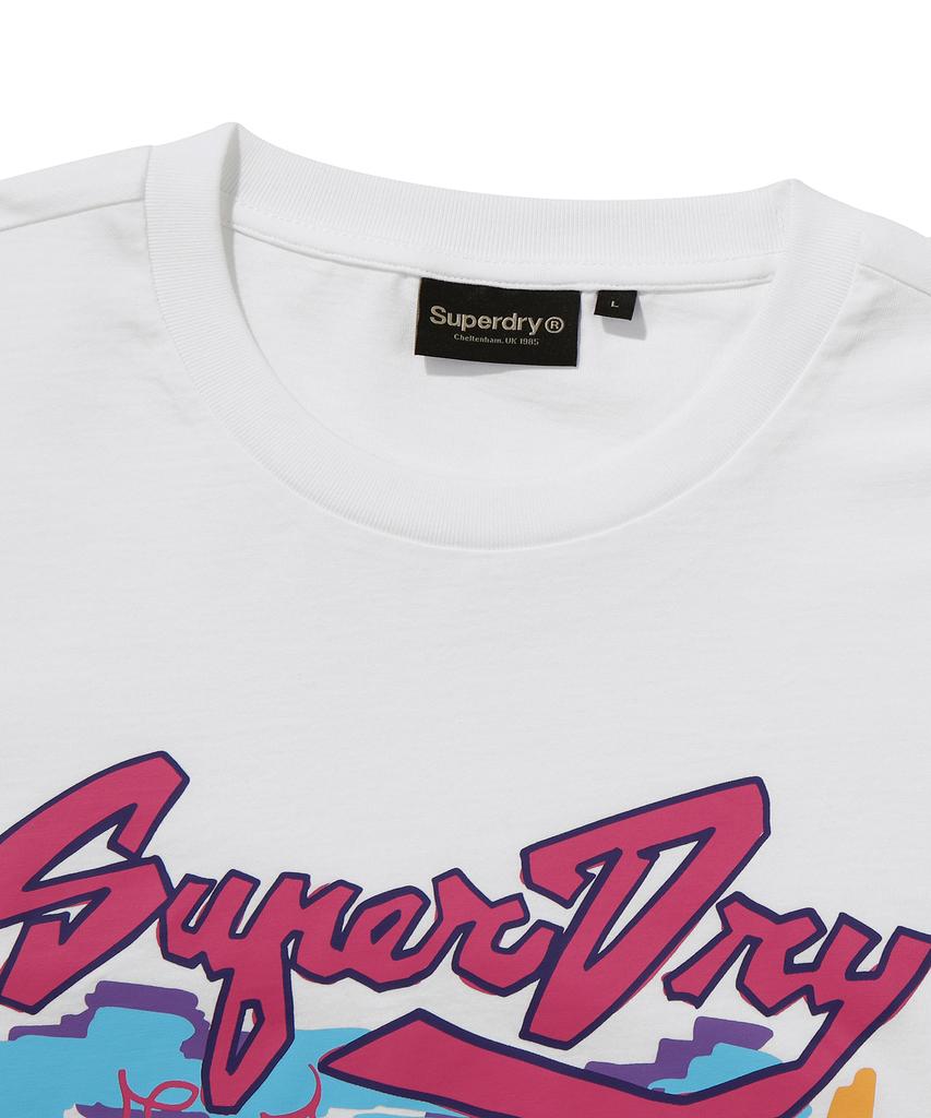 Syupeodeulai Street Surfer T-Shirt White