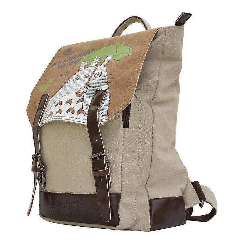 Sac d'école en toile de dessin animé Mon Voisin Totoro Sac à dos Design Hijab Sac à dos étudiant