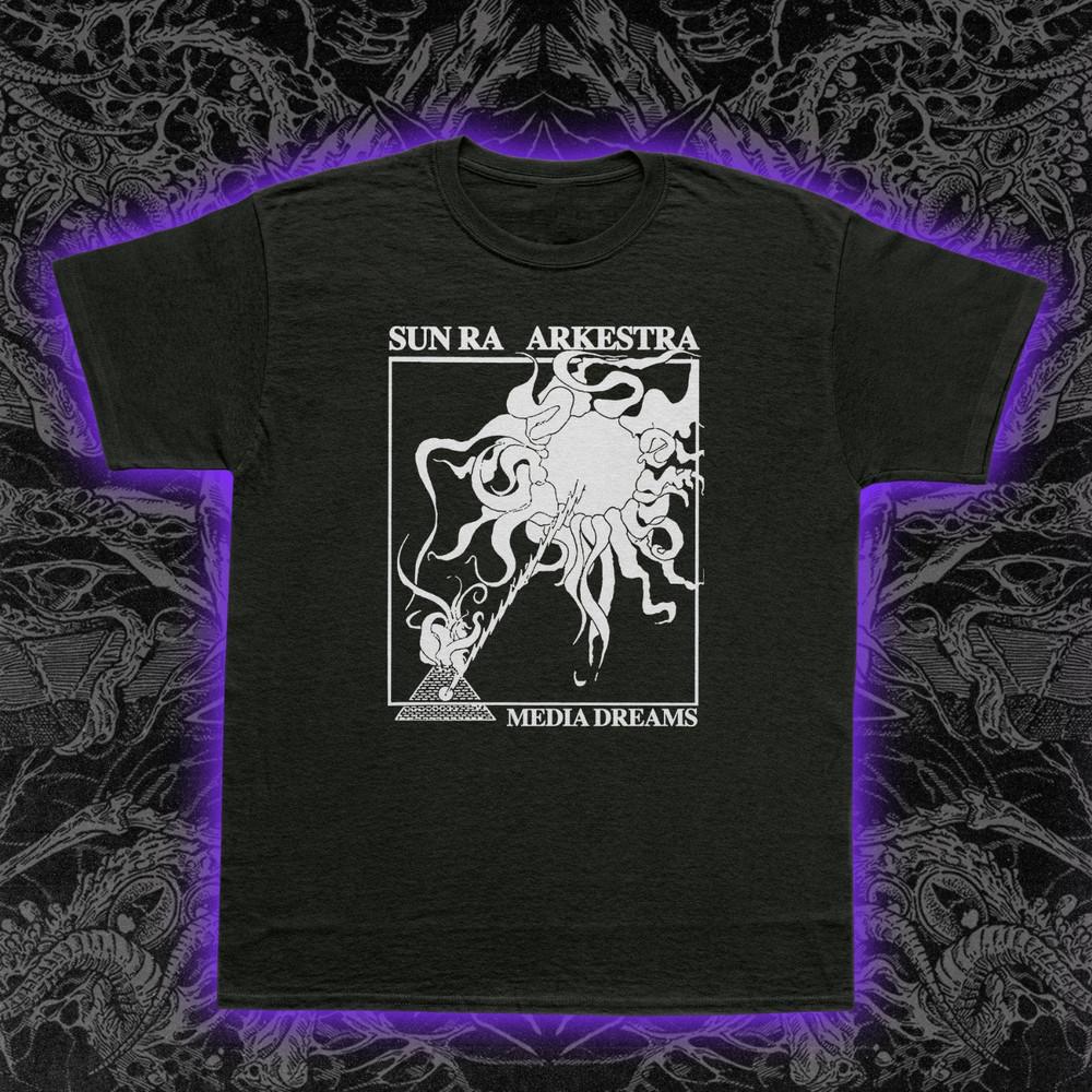 Sun Ra Arkestra Media Dreams T-Shirt Jazz Avant-Garde Tee New S-5XL Unisex T-Shirt XXL