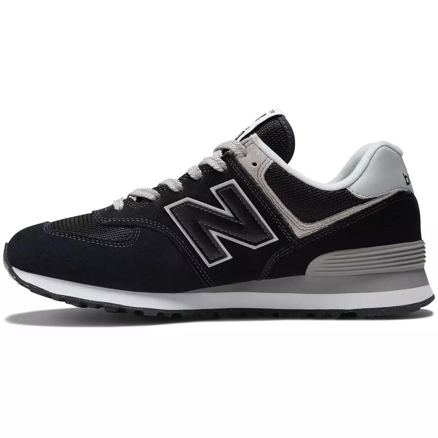 Men's Sneakers New Balance 574 Sports Shoes Black (ML574EVB)