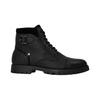 Original Penguin Mens Plain Leather Combat Boots