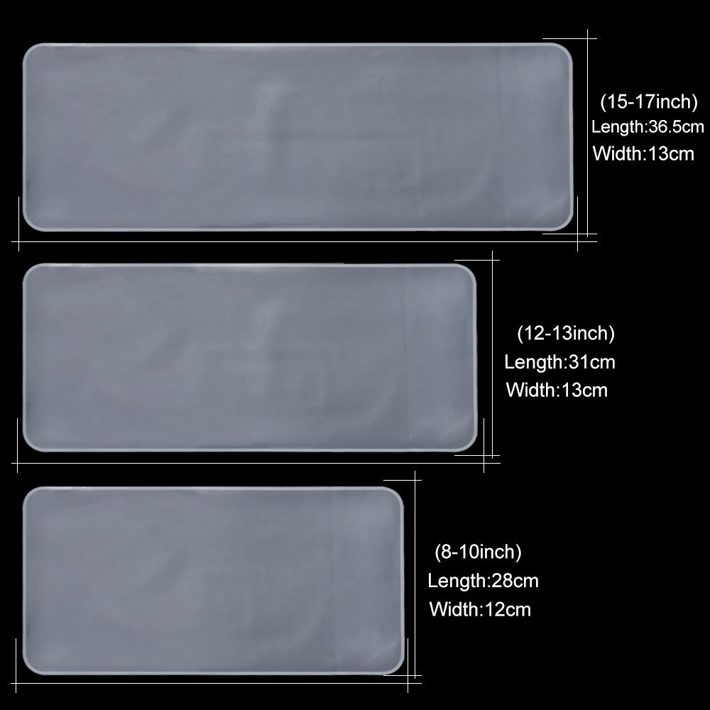 Universal Laptop Keyboard Cover Protecter Notebook Keyboard Film 8 to 17 inch Waterproof Dustproof Silicone Cover for Macbook