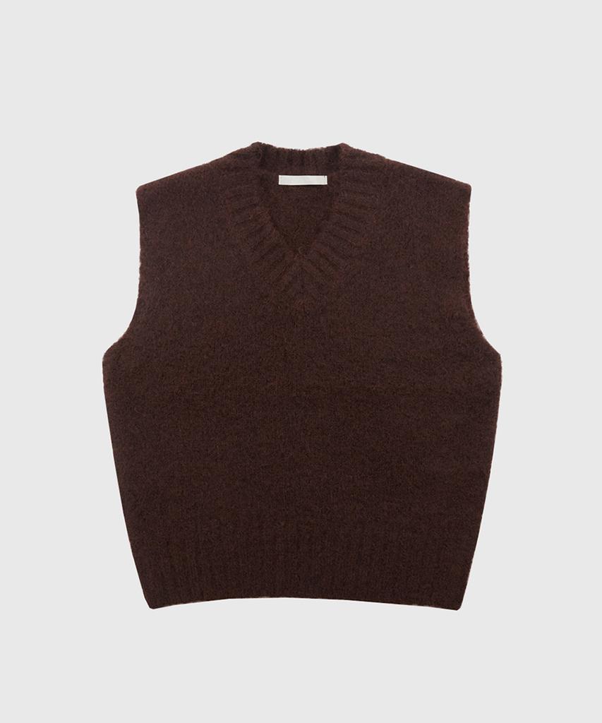 Kwinseulaebis Hairy V-Neck Knit Vest