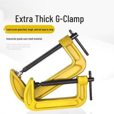 Industrial Grade G-Type Clamp: Multi-functional Woodworking Quick Iron Clamp Tool