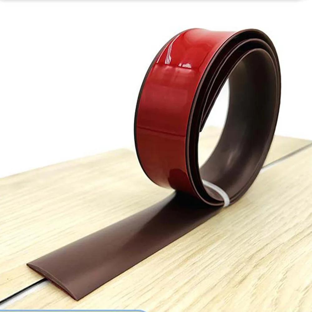 Threshold Transition Strip Floor Door Divider Strip PVC Flat Floor Transition Strip Long-Term Use High Quality Material