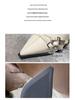Women's Pointed Toe Stiletto Ankle Boots: Autumn/Winter 2025 - Zipper, Elastic, Versatile, High Heel, Short Tube Design.