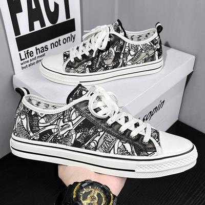 New Spring and Summer Men's Sports Flat Bottom Simple Casual Board Shoes