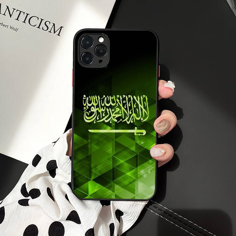 Kingdom Of Saudi Arabia Flag Phone Case for iPhone 11 12 13 Mini Pro XS MAX 8 7 6 6S Plus X 5S SE 2020 XR Case
