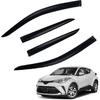 In-Channel Rain Guards Compatible With 2001-2005 Sport Trac 1997-2001 Mercury Mountaineer 1991-2001 Explorer Side Window Visor Wind Deflector Vent