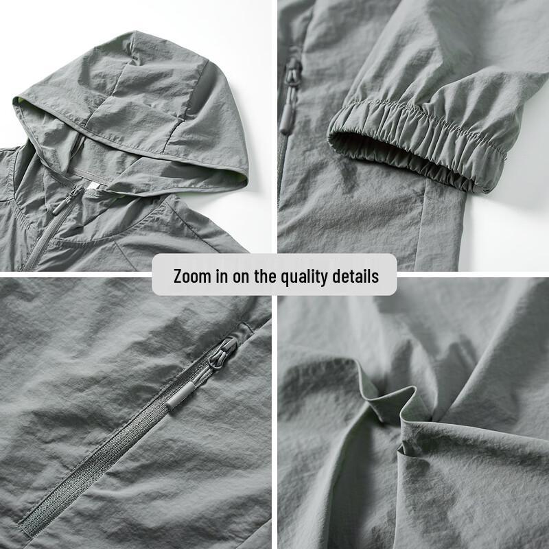 JEEP Men's Hooded UV Protection Jacket