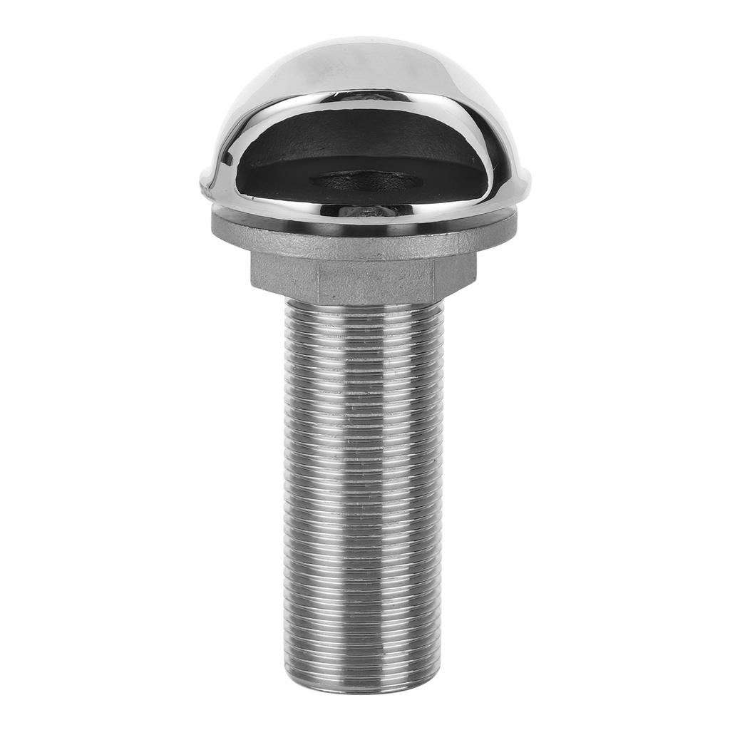 1in Dia Straight Marine Hose Barb Fitting Drain Pipe Thru Hull Connector for