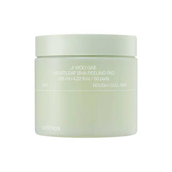 CELIMAX [exfoliation Skin Texture Toner Pad] Celimax Houttuynia Cordata Baja Eraser Peeling Pad 60 Sheets Plan  +10 Sheets 