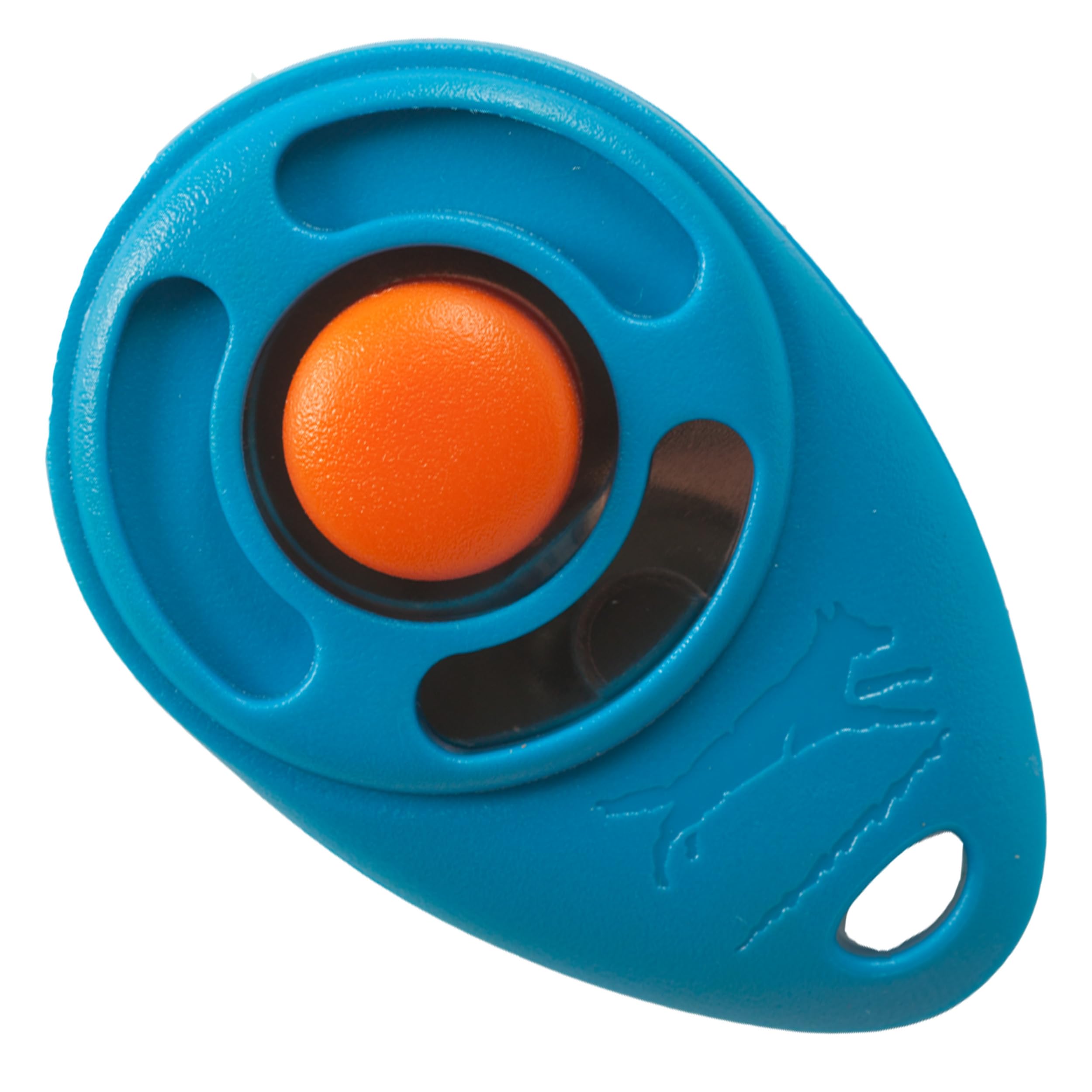 

Training clicker for dog and cat training made by Starmark in the United States