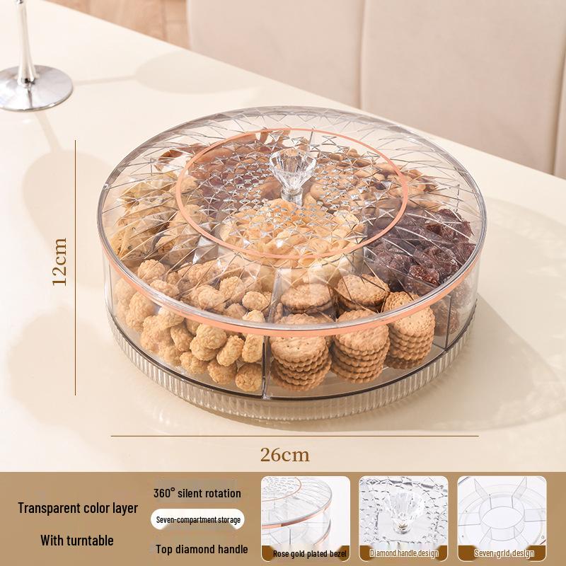 2024 Mehrzweck-Obst- und Snackschale für Wohnzimmer-Couchtisch