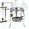Sturdy Cast Aluminum Adjustable Tripod Stand Portable for Scientific Research Featuring Stable Base and Tray